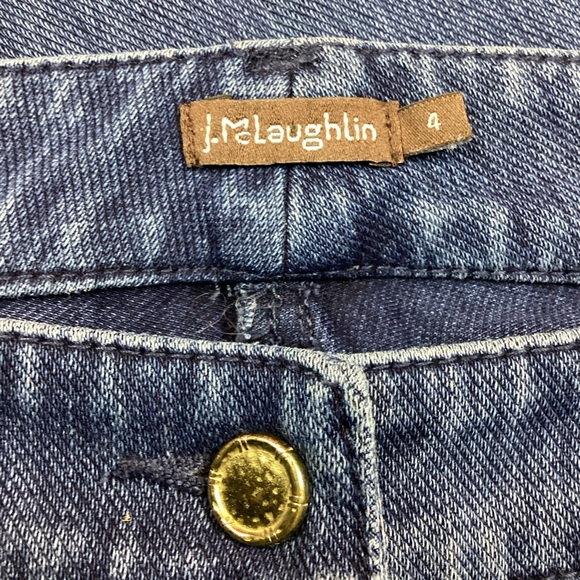 J.McLaughlin Crop Jeans Blue - Picture 8 of 11